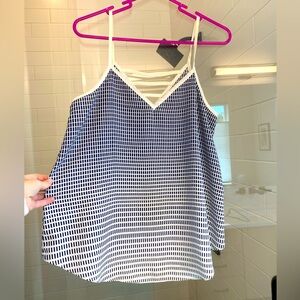 Pixley ombré patterned tank top